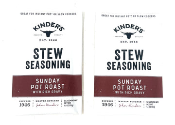 Kinders Seasoning Mixes 1oz - 2 packets (Stew Seasoning Pot Roast)