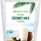 Z Natural Foods Coconut Milk Powder, 100% Powdered Milk, Non-GMO, Gluten-Free, Kosher-Certified, Organic Coconut Milk Powder, 2 