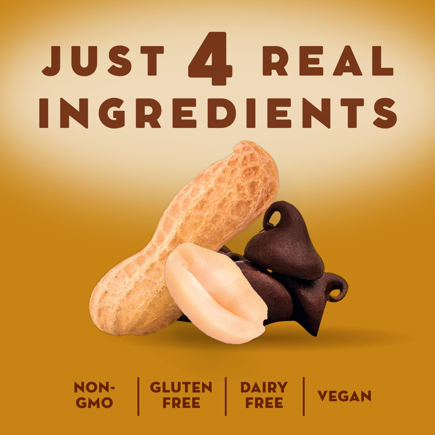 Larabar Peanut Butter Chocolate Chip Mini Bars, Gluten Free Vegan, 10 ct