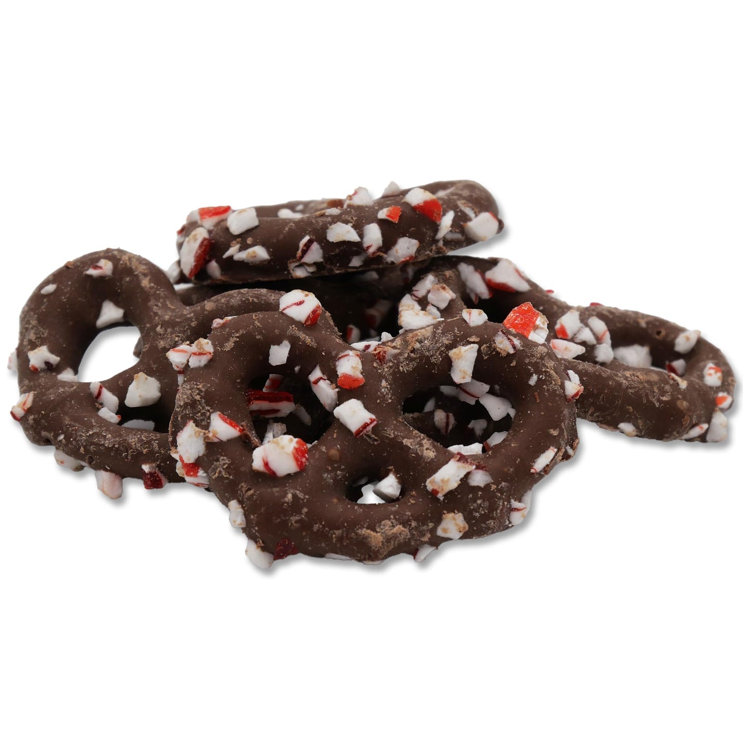 Hayden Valley Foods Peppermint Chocolate Covered Pretzels, 5 oz Resealable Bag, Gourmet Flavored Snack