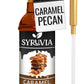 Syruvia Caramel Pecan Syrup - Caramel Pecan Coffee Syrup Flavor, 25.4 fl oz, Kosher, Gluten Free, Perfect for Coffee, Drinks, So