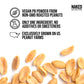 Naked Nutrition Organic Powdered Peanut Butter, 24 oz - Vegan, No Additives, Preservative-Free, Roasted Peanuts, 45 Servings