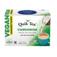 Quik Tea Instant Chai Tea Latte - Vegan, Unsweetened, Cardamom Flavor - 10 Count Box - 5.64 Ounce