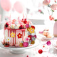 Bouiexye 61 Pcs Boho Cake Topper Balls Decorations Mini Balloon Retro Hippie Daisy Flower Acrylic Cake Topper For Birthday Party