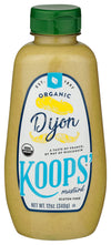 Koops' Organic Dijon Mustard – Dijon Seasoning, Gluten-Free, Kosher, Non-Gmo, Usda Certified Organic Mustard Sauce, Made In The Usa, From Quality Mustard Seeds – 12 Oz, Pack Of 1