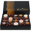 Hazel & Creme Chocolate Cookie Gift Box - 20 Count Chocolate Covered Cookies - Gourmet Food Gift for Him or Her