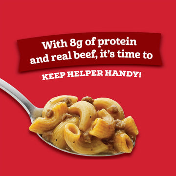 Hamburger Helper Cheeseburger Macaroni Microwave Cup, 2 oz, 6 Count - Quick Meal Solution for Busy Lifestyles