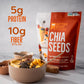 BetterBody Foods Chia Seeds 3 lbs, 48 Oz, with Omega-3, Non-GMO, Gluten Free, Keto Diet Friendly, Vegan, Good Source of Fiber, A