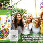 Jelly Belly Sours Mix Jelly Bean - 9.8Oz Bag With R.U.S. Candy Pocket Size Travel Bag + 3 R.U.S. Candy Cards (Sours)