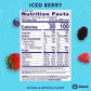 Pedialyte With Immune Support Electrolyte Solution, Hydration Drink With Zinc, Selenium, And Magnesium, Iced Berry, 1 Liter, Pack Of 4