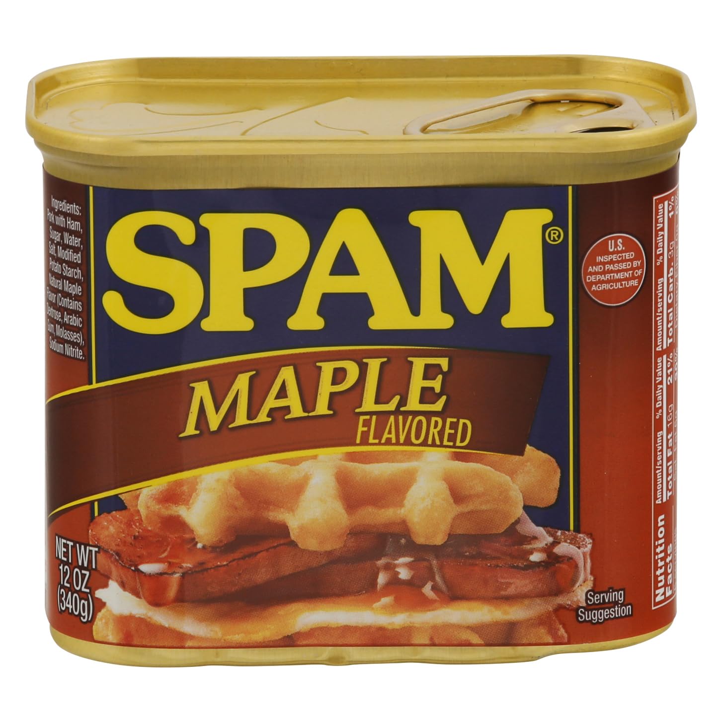 SPAM Maple - 12 oz. Can, 12 Ounce (Pack of 1), Model NIUJF3960