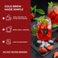 TEA CENTRAL Strawberry Iced Tea with Organic Ceylon Green Tea - 25 Refreshing Cold Brew Tea Bags for Everyday Wellness