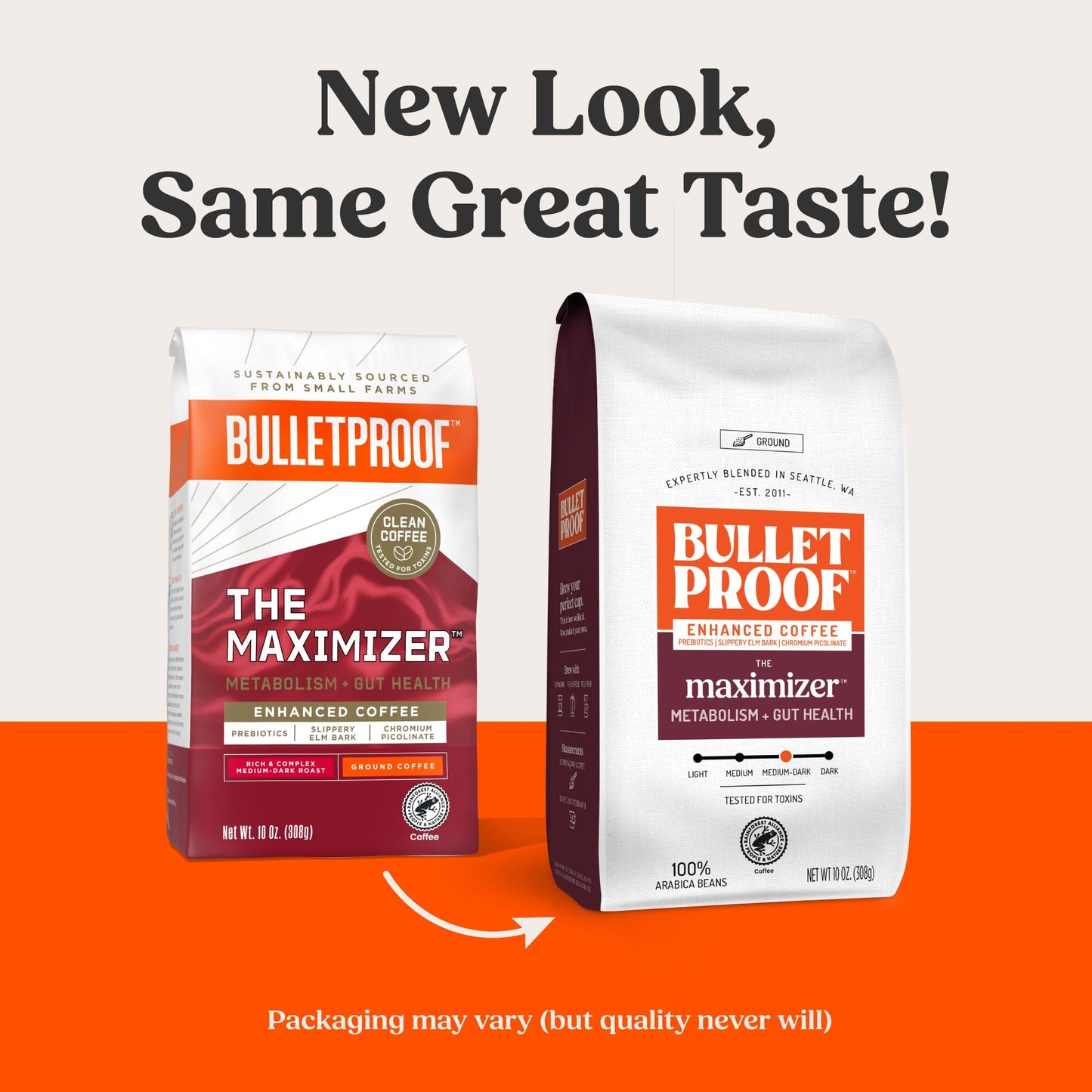 project pieceproof The Maximizer Ground Coffee  10 Ounces  Clean Coffee with Prebiotics  Metabolism and Gut Health Support  Packaging May Vary