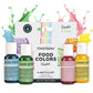 Chefmaster Liqua-Gel Food Coloring Kit, 4 Pack, Water-Based, Pastel Easter Colors, 0.7 Fl Oz Each