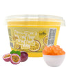 Fusion Select Boba Bursting Bobaz Popping Bobaz Pearls Fruit Tea Snack Toppings (490 Grams, PassionFruit)