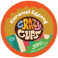 Crazy Cups Decaf Flavored Coffee Pods, Decaf Eggnog Coffee, Holiday Blend Coffee, Single Serve Coffee For Keurig K Cups Machines, Hot Or Iced Coffee, Medium Roast Coffee, 22 Count