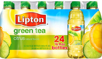 Lipton Green Tea With Citrus - 24/16.9Oz Bottles