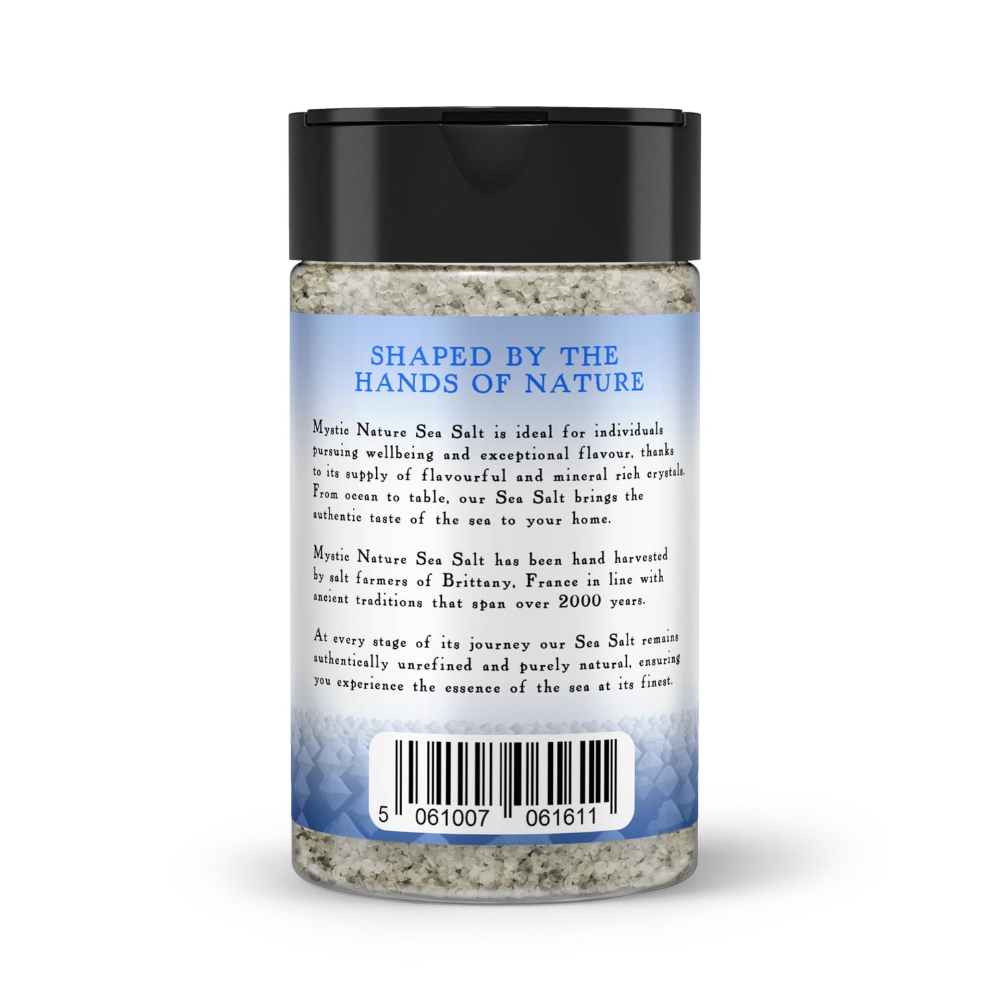 Mystic Nature Celtic Harvest Shaker - Natural & Unrefined - 10.6 OZ - Light Grey