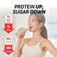 FLIMEAL Black Sesame Protein Shake - 22g Protein, Low Sugar, Keto-Friendly, 1.59oz (Pack of 7)