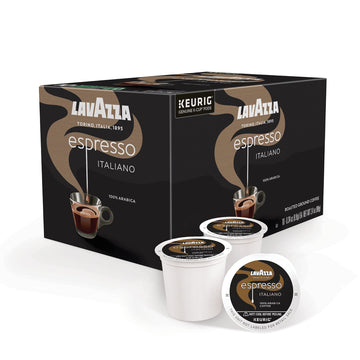 Lavazza Espresso Italiano Single-Serve Coffee K-Cups for Keurig Brewer, Medium Roast, 100% Arabica, Value Pack, 10 Count (Pack o