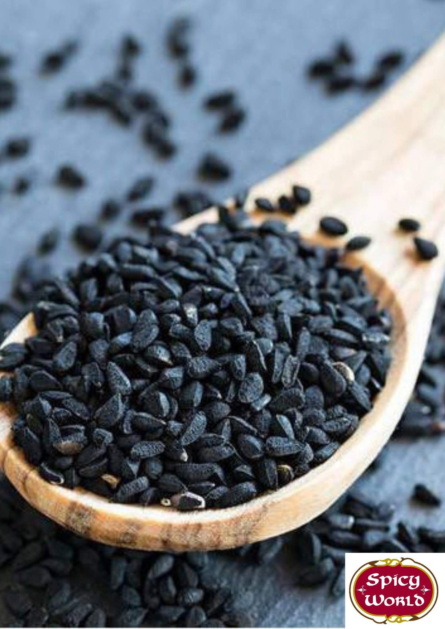 Spicy World Kalaunji (Onion Seeds/Nigella Sativa/Black Seeds) 7-Ounce Bag