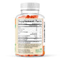 Health Nutrition Zero-Sugar Apple Cider Vinegar Gummies with the Mother & Vitamin B12