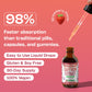 Saffron dietary products for Kids & mature-themeds - Made with Pure Saffron Extract - Vegan  Fast Absorbing - Mix with Drinks - Supports Eye Health  Emotional Balance and Antioxidant Level Boost (Strawberry  60mL)