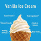Coldsnap Vanilla Ice Cream Pods - Premium, Creamy Single-Serve Vanilla Dessert Made In Minutes- Frozen Treat With Zero Prep - Co