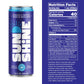 Legendary Sunshine Sparkling Energy Drink, Blueberry Lemonade, Caffeine Water, 12 Fl Oz, Pack of 12