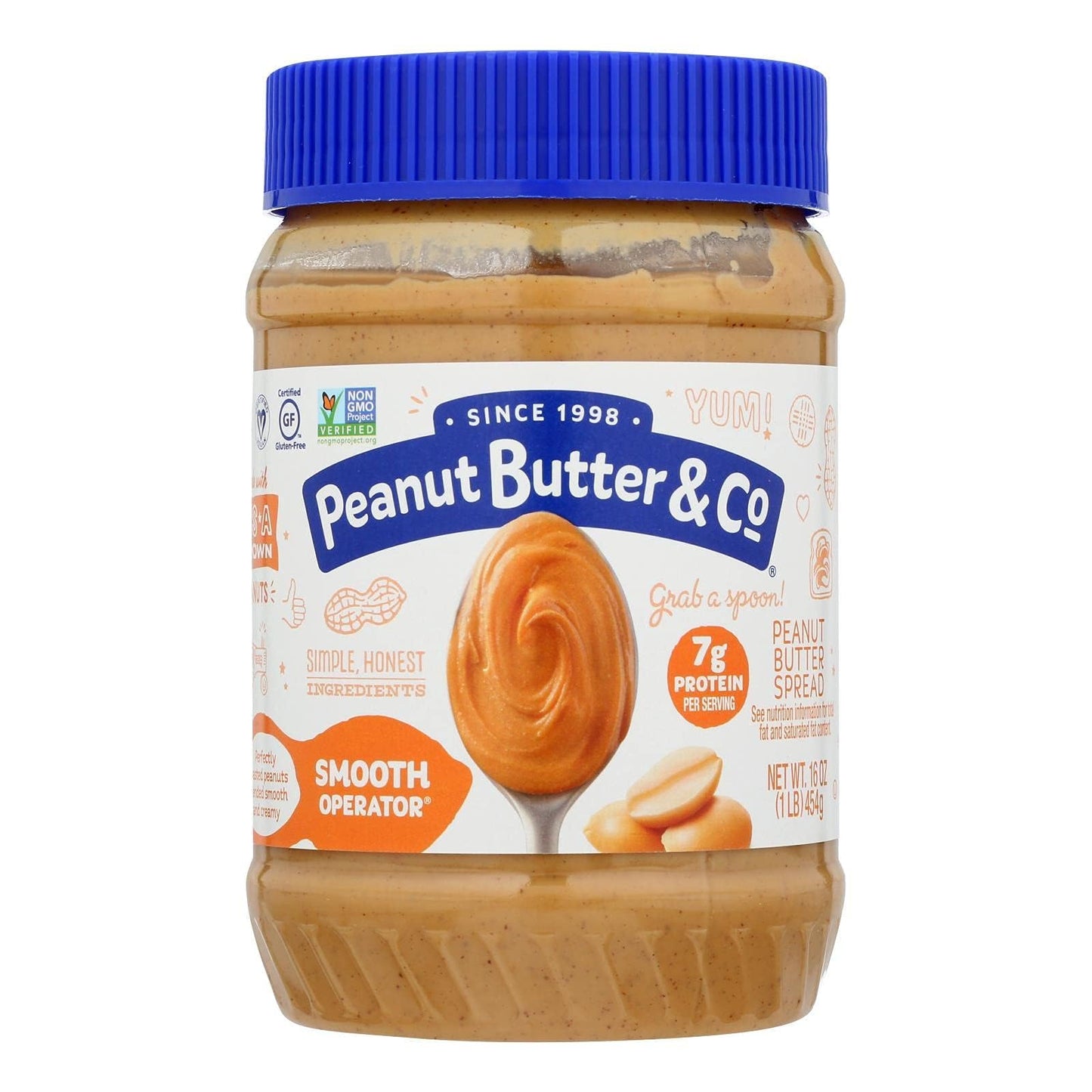 Peanut Butter - Smooth Operator, 16 Ounce - 6 Per Case.6