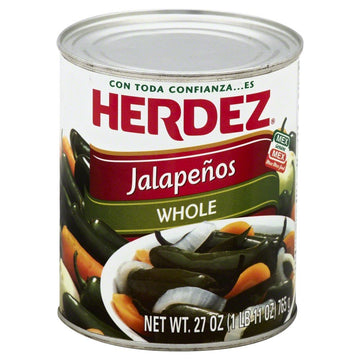 Herdez Whole Jalapeno Peppers, 27-Ounce (Pack of 12)