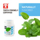 Dc24 Daily Care 100% Xylitol Gum, No Aspartame, Sugar Free Peppermint Chewing Gum, Natural Flavors, Gluten Free, Vegan, 60 Piece