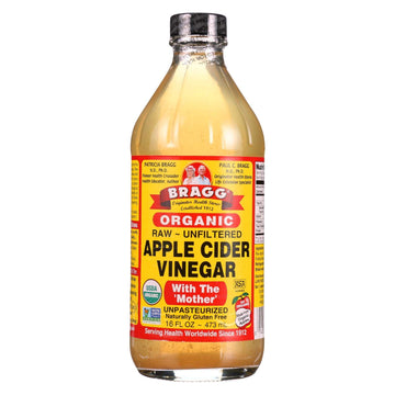 Bragg Organic Apple Cider Vinegar, 16 Fl Oz, Pack of 2
