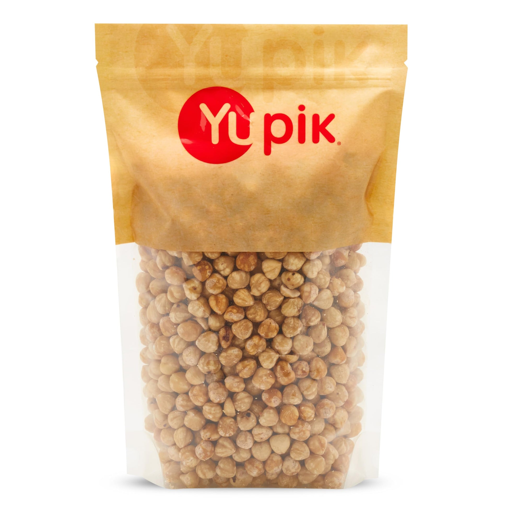Yupik Dry Roasted Unsalted Hazelnuts, 2.2 lb (35.2 oz), Gluten-Free, Kosher, Vegan, Filberts, Unsalted, Oil-Free, Crunchy Nuts, 