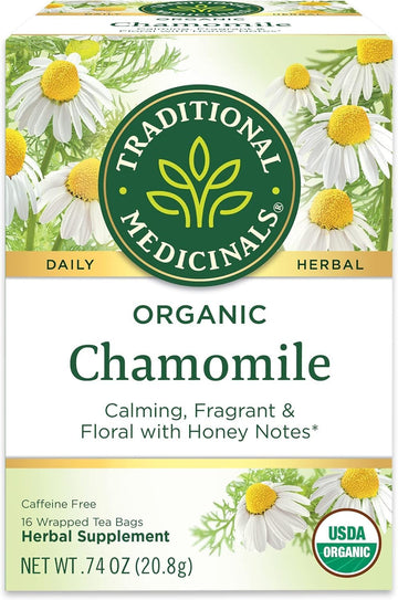 TRADITIONAL MEDICINALS TEA,OG1,CHAMOMILE, 16 BAG