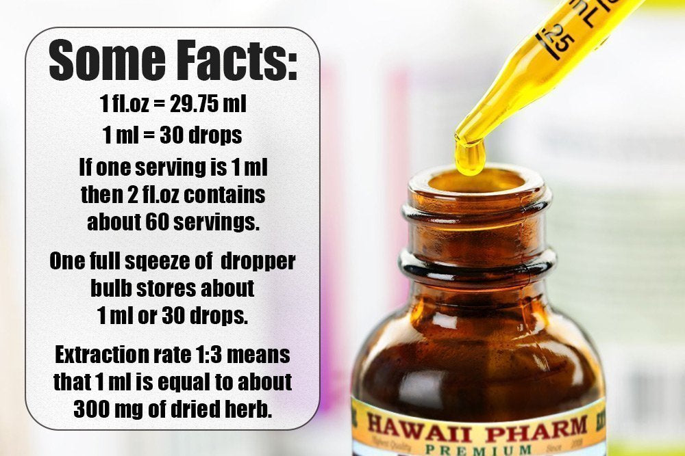 Hawaii Pharm Organic Anise Liquid Extract Tincture 2x32 oz Unfiltered Glass