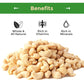 Sincerely Nuts - Raw Cashews Whole And Unsalted | Healthy Snack, Source Of Protein | Keto And Paleo Friendly Gourmet Quality Vegan | Cashew Nuts 1(Lb) Bag