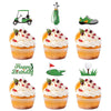 36Pcs Golf Cupcake Toppers Kit, Trophy Golf Ball Shoes Carts Bag Lawn Cupcake Picks Golf Sports Themed Birthday Party Supplies Decorations Decor For Men Baby Shower Birthday Gatherings