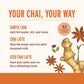 Banyan Botanicals Masala Chai - Organic Masala Chai Tea With Assam Black Tea And Adaptogenic Herbs - Moderately Caffeinated Tea
