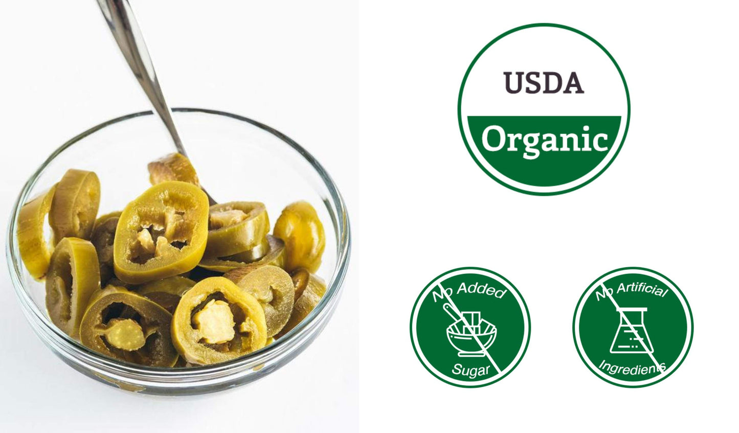 Organic Mild Jalapeo Slices: The Perfect Topping For Tacos, Nachos, And Burgers, La Preferida, 11.5 Oz (Pack Of 2)