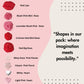 Confect Pink Mini Roses & Lips I Silver Hearts & Vermcelli And White Pearls | Sprinkles For Baking & Cake Decorative | Baby Show