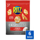 RITZ Crisp and Thins Original with Creamy Onion and Sea Salt Chips, Party Snacks, Bulk Snacks, 6 - 7.1 oz Bags