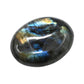 Labradorite Palm Stone - Pocket Massage Worry Stone For Natural Body Chakra Balancing, Reiki Healing And Crystal Grid