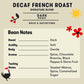 Peace Coffee Decaf French Roast Ground Coffee, Organic Fair Trade, 5 lb (80 oz), Rich Bold Flavor, Shade Grown