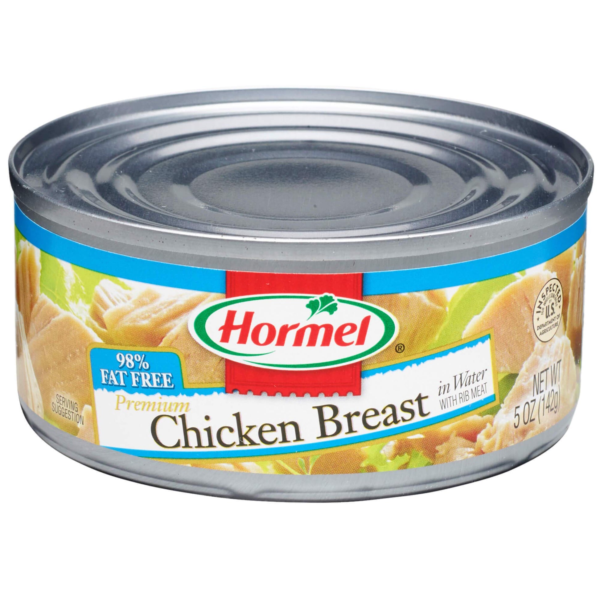 Hormel Premium Chicken Breast in Water, 98% Fat Free, 5 Ounce Cans, Pack of 12