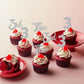 24 Pcs 3Rd Birthday Cupcake Toppers Glitter Third Birthday One Cupcake Picks Number 3 Cake Toppers For Baby Shower Kids 3Rd Birt
