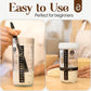 ABIOTO Sourdough Starter Kit  Includes 24 oz Sourdough Starter Jar with Metallic Lid  Silicone Spatula  Feeding Tracker  Extra Thermometer Strips & Breathable Covers - Sourdough Bread Starter Kit