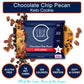 ChipMonk Keto Cookies - Chocolate Chip Pecan (6 Pack) Low Carb Keto Snacks - Gluten-Free, High Fat, Low Sugar, Ketogenic Sweet S