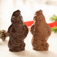 Vermont Nut Free Chocolates Solid Milk Chocolate Santa - Nut Free & Kosher, Holiday Chocolate Santa Gift, Perfect Stocking Stuff