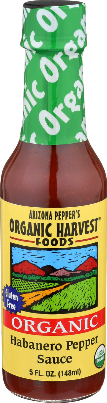 Organic Harvest, Sauce Habanero Organic, 5 Ounce